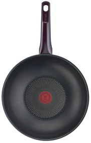 Wok serpenyő, Tefal, Resist Intense, 28 cm Ø, alumínium
