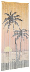 vidaXL bambusz szúnyogháló ajtófüggöny 90 x 200 cm