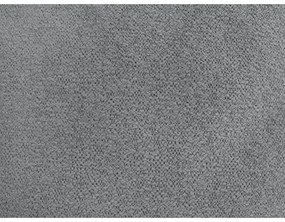 Szürke zsenília kinyitható-tárolóhelyes sarokkanapé (bal oldali-heverő résszel) Roxelane – Bobochic Paris