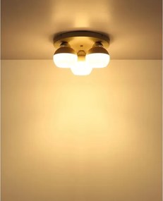 Globo 15999-3D - Mennyezeti lámpa RAGUSA 3xE27/60W/230V Ø 31,5 cm