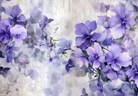 Fotótapéta levelek virágok Gyönyörű Virágok Flizelin Ragasztó Ajándék 368 x 254