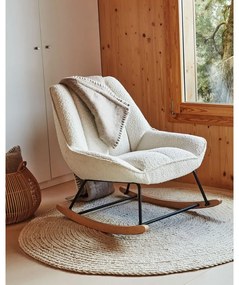 Fehér fotel Marlina – Kave Home