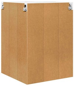 Függő szekrény Riga Beton szürke és fehér 57 x 57 x 80 cm