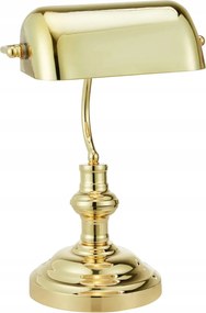 Markslöjd asztali lámpa Bankers sárgaréz 42 cm