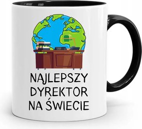 Az Igazgató Számára A Világ Legjobb Fekete Bögréje fényképes nyomtatással