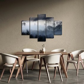 A köd képe az erdő felett (150x105 cm)