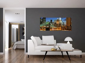 Kép - Híd New Yorkkal (120x50 cm)