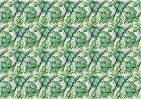 Fotótapéta flizelina Trópusi levelek dzsungel természet zöld 208x146 +ragasztó