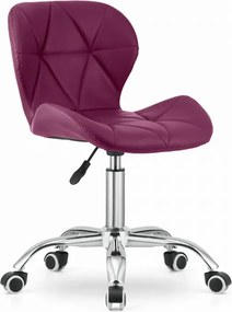 Akció: Bordó irodai szék AVOLA műbőrből II. osztály