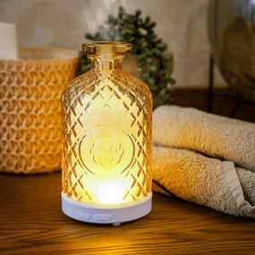 Ultrahangos aroma diffúzor, sárga, GILI