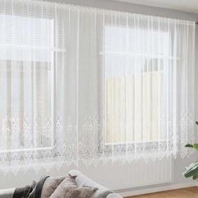 Függönyök függönyökkel Fehér 750 x 220 cm Poliészter