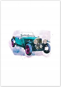 Poszterek 70x100 Klasszikus Antik autó