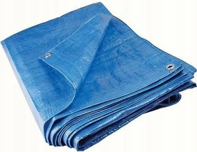 4m x 3m Védőponyva Kék Vízálló