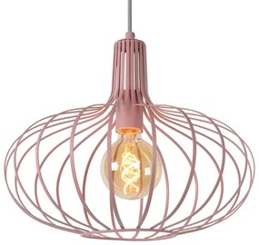 Lucide 78393/38/66 - Csillár zsinóron MERLINA 1xE27/60W/230V rózsaszín
