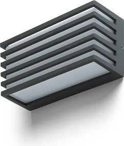 RENDL CLAIRE 21 fali lámpa antracit opálakril 230V LED 9W IP54 3000K