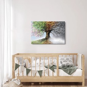 Kép - Négy évszak fája (90x60 cm)