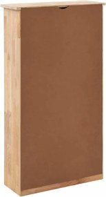 tömör diófa cipősszekrény 55 x 20 x 104 cm