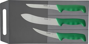 Polkars 3 késből álló készlet (13, 07, 17 modellek) zöld