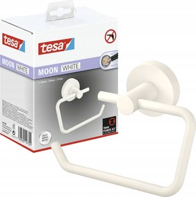 WC-papír tartó öntapadós lógó Tesa Moon White fém