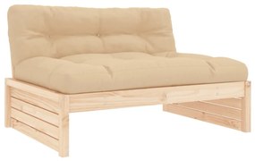 tömör fenyőfa középső kanapé 120 x 80 cm