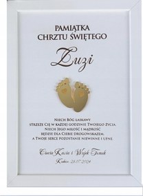 kép Keret Ajándék Keresztelő Ajándék Személyre Szabott