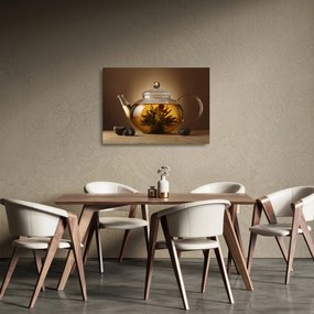 Kép - Tea ötkor (üvegen) (70x50 cm)