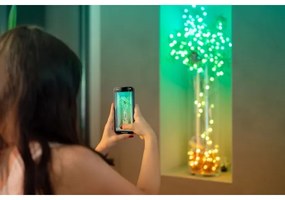 Twinkly TWKP100RGB-G - 8 m RGB LED karácsonyi fény USB Wi-Fi vezérléssel