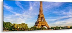 Kép - Eiffel-torony (120x50 cm)