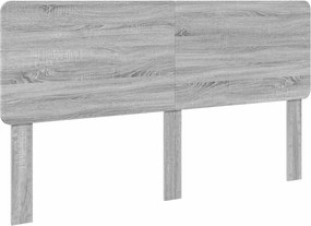 vidaXL Fejtámla Szürke Sonoma 180 cm Faanyag