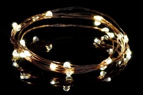 GARTHEN Karácsonyi fénylánc MINI 50 LED időzítővel meleg f.