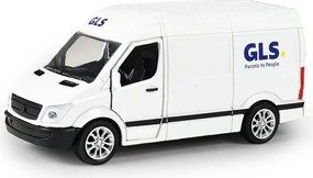 RAPPA Fém játékautó GLS nyitható ajtókkal - 14 cm