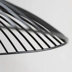 Brilagi - LED csillár huzalon CERIA WIRE 1xE27/40W/230V átm. 38 cm fekete