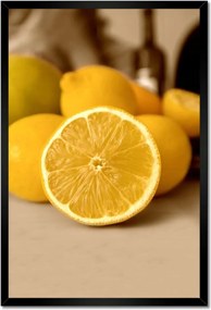 Poszterek keretben 40x60 Szépia citrom