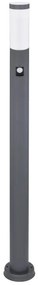 Globo 3159AS - Kültéri érzékelős lámpa BOSTON 1xE27/15W/230V IP44 110 cm antracit