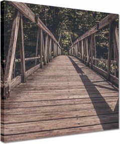 Vászonkép 30x30 Fa híd