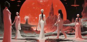 Poszter 91,3x44,5cm Vándorok egy másik világból