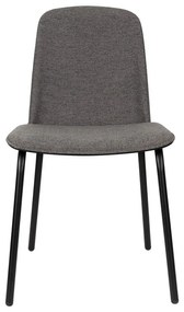 Sötétszürke étkezőszék szett 2 db-os Clip – Zuiver