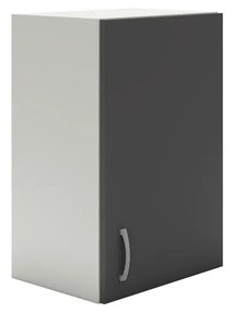 Benita 1 ajtós Felső konyhaszekrény Antracit-Fehér 40x30x60 cm