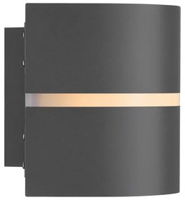 Nordlux - Kültéri fali lámpa SIBELIS 1xE27/10W/230V IP44 antracit