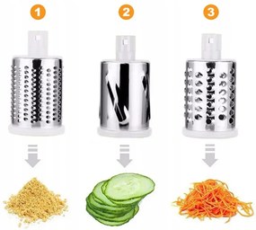 Többfunkciós zöldségszeletelő 3in1