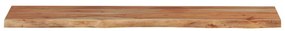 tömör akácfa téglalap alakú asztallap 160 x 30 x 2,5 cm
