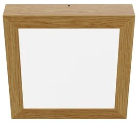 APLED - LED Mennyezeti lámpa QUADRA LED/24W/230V tölgy