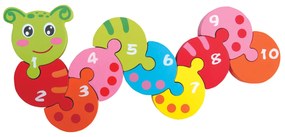 Bino Puzzle számokkal - földigiliszta