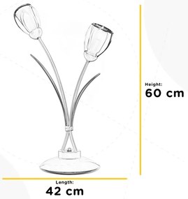 ONLI - Asztali lámpa ANTEA 2xE14/6W/230V 60 cm