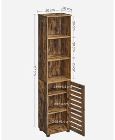 EIRA barna szekrény