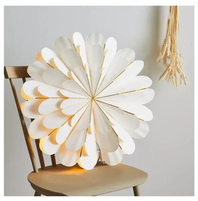 Markslöjd 705309 - Karácsonyi dekoráció MARIGOLD 1xE14/25W/230V á. 60 cm fehér 705309.00