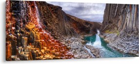 Kép - Studlagil kanyon (120x50 cm)