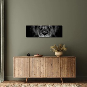 Kép - Az oroszlán és felsége (órával) (90x30 cm)