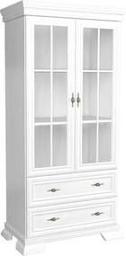 Vitrines szekrény, sosna andersen, KORA KRW2