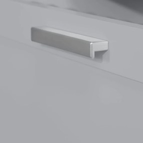 Szürke gyerek komód pelenkázó feltéttel 87x100x75 cm Hamburg – Roba